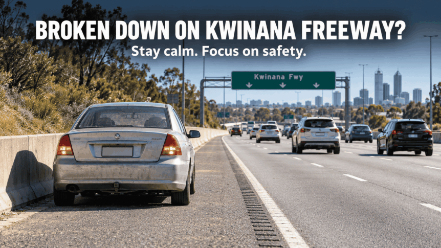 Broken Down on the Kwinana or Mitchell Freeway