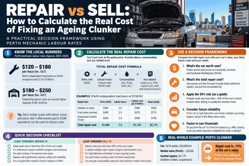 Build Your Own Repair-vs-Sell Calculation