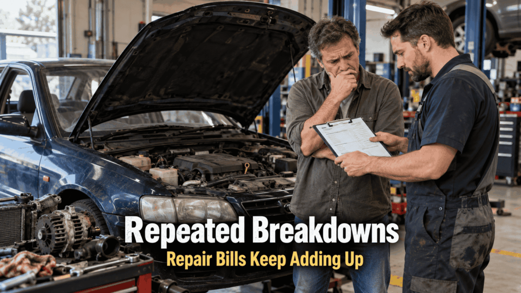 It Struggles to Pass a Roadworthy or Safety Check